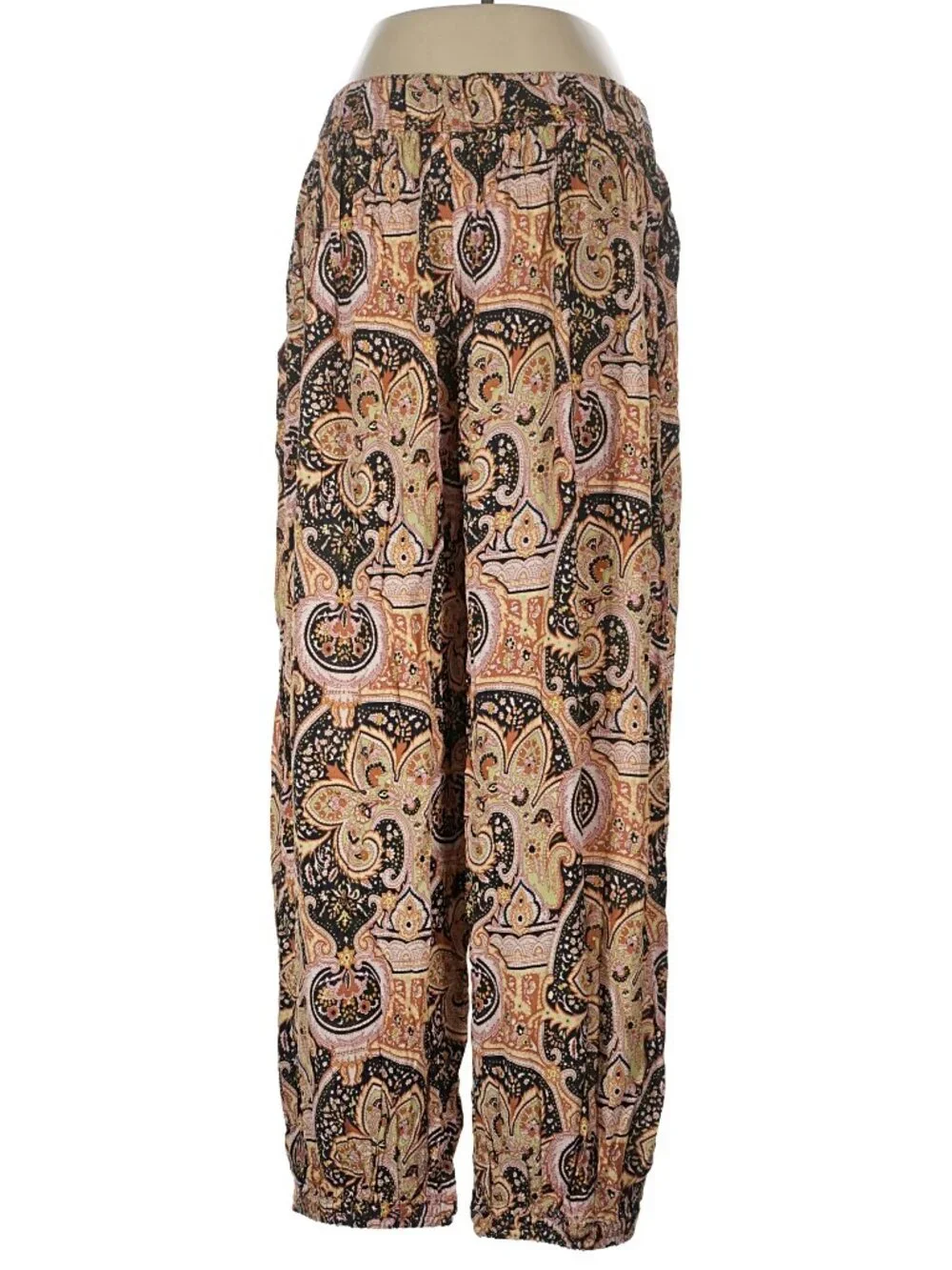 💕Anthropologie Odette Paisley High Rise Harem Joggers